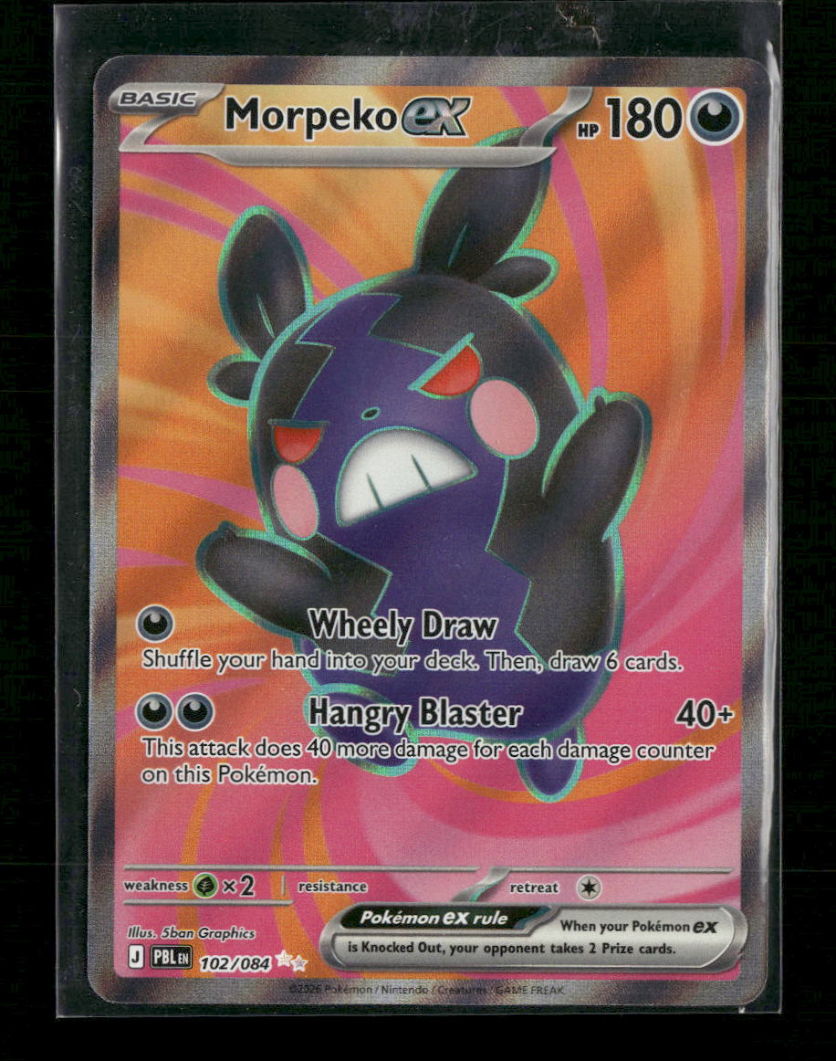ME05: Pitch Black Morpeko ex #102/084