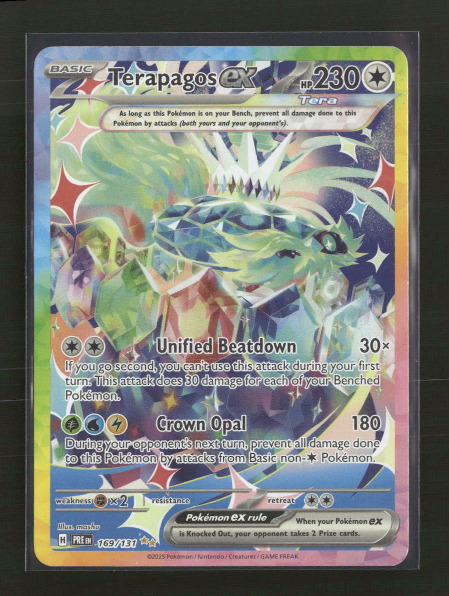 SV: Prismatic Evolutions Terapagos ex #169/131
