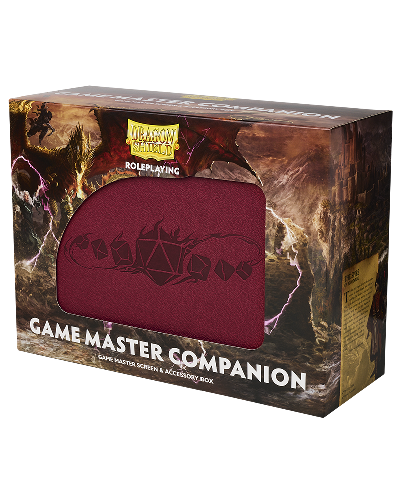 Dragon Shield: Game Master Companion - Blood Red