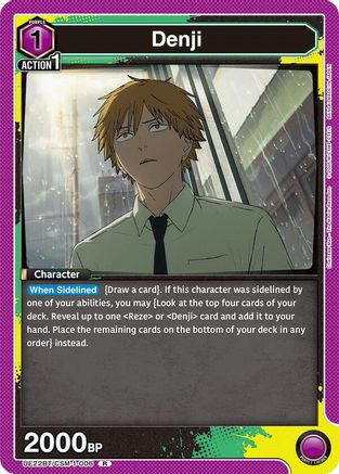 Denji (006) (UE22BT/CSM-1-006) - UE22BT CHAINSAW MAN Foil