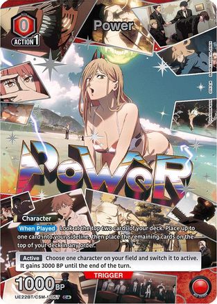 Power (057) (C*) (UE22BT/CSM-1-057) - UE22BT CHAINSAW MAN Foil