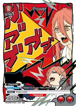 Power (060) (R*) (UE22BT/CSM-1-060) - UE22BT CHAINSAW MAN Foil