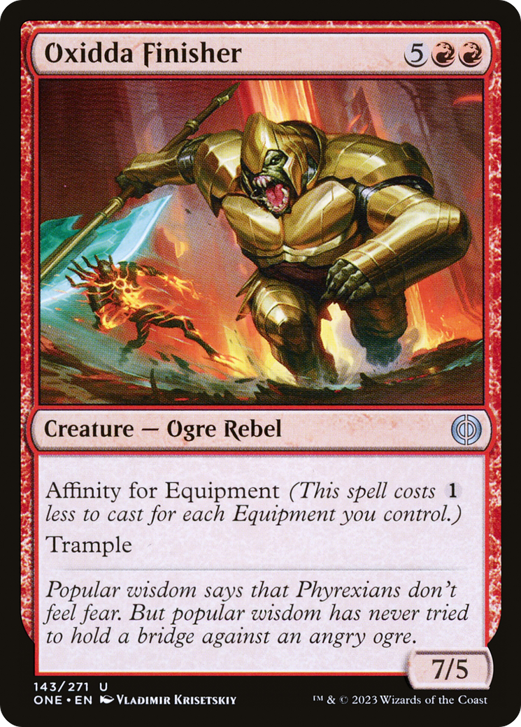 Oxidda Finisher (ONE-143) - Phyrexia: All Will Be One