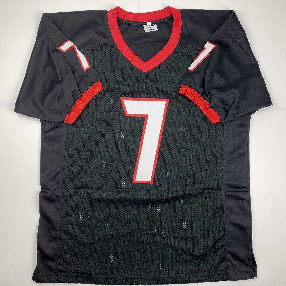 Autographed/Signed D'Andre Swift Georgia Black College Football Jersey JSA COA