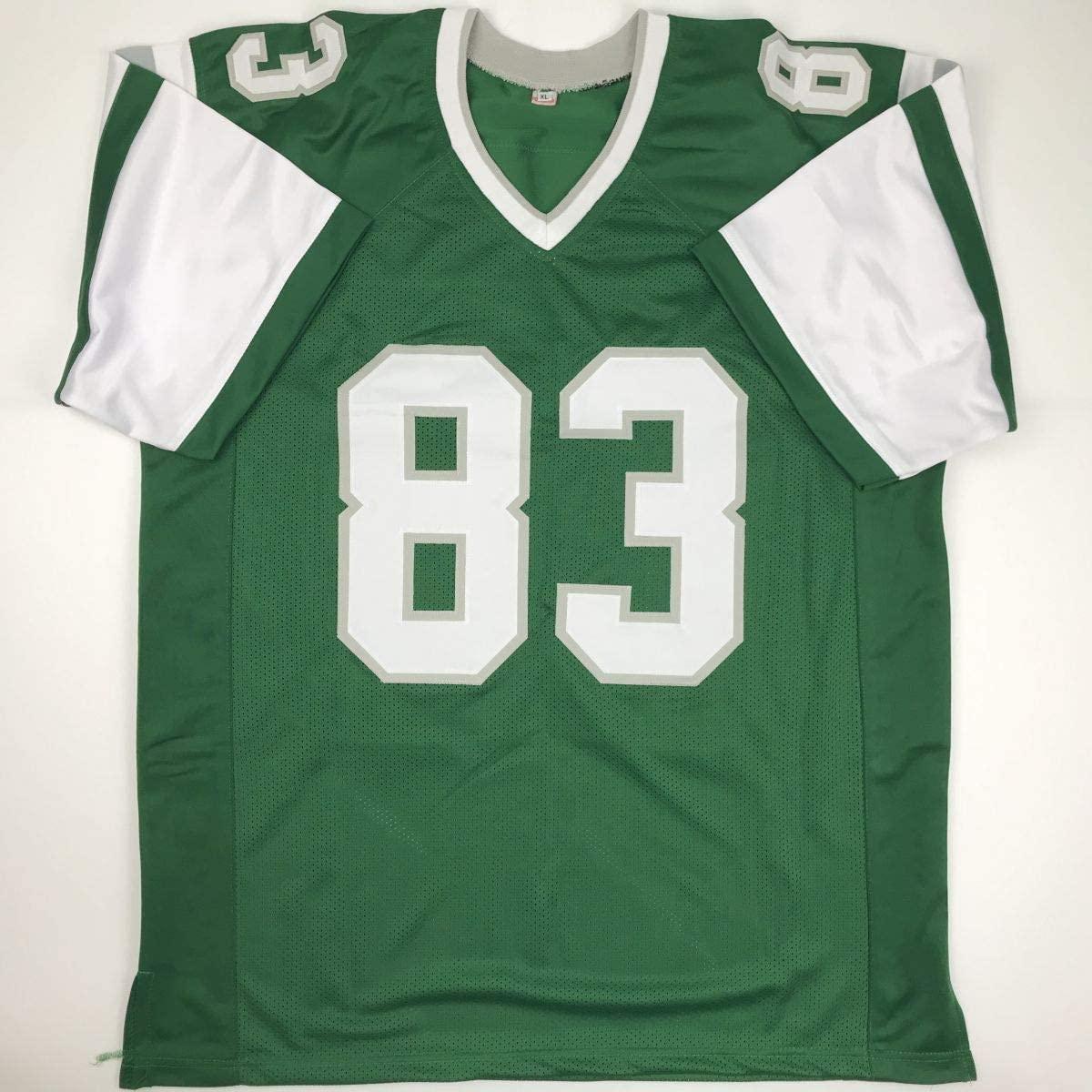 Autographed/Signed Vince Papale Philadelphia Green Football Jersey JSA COA