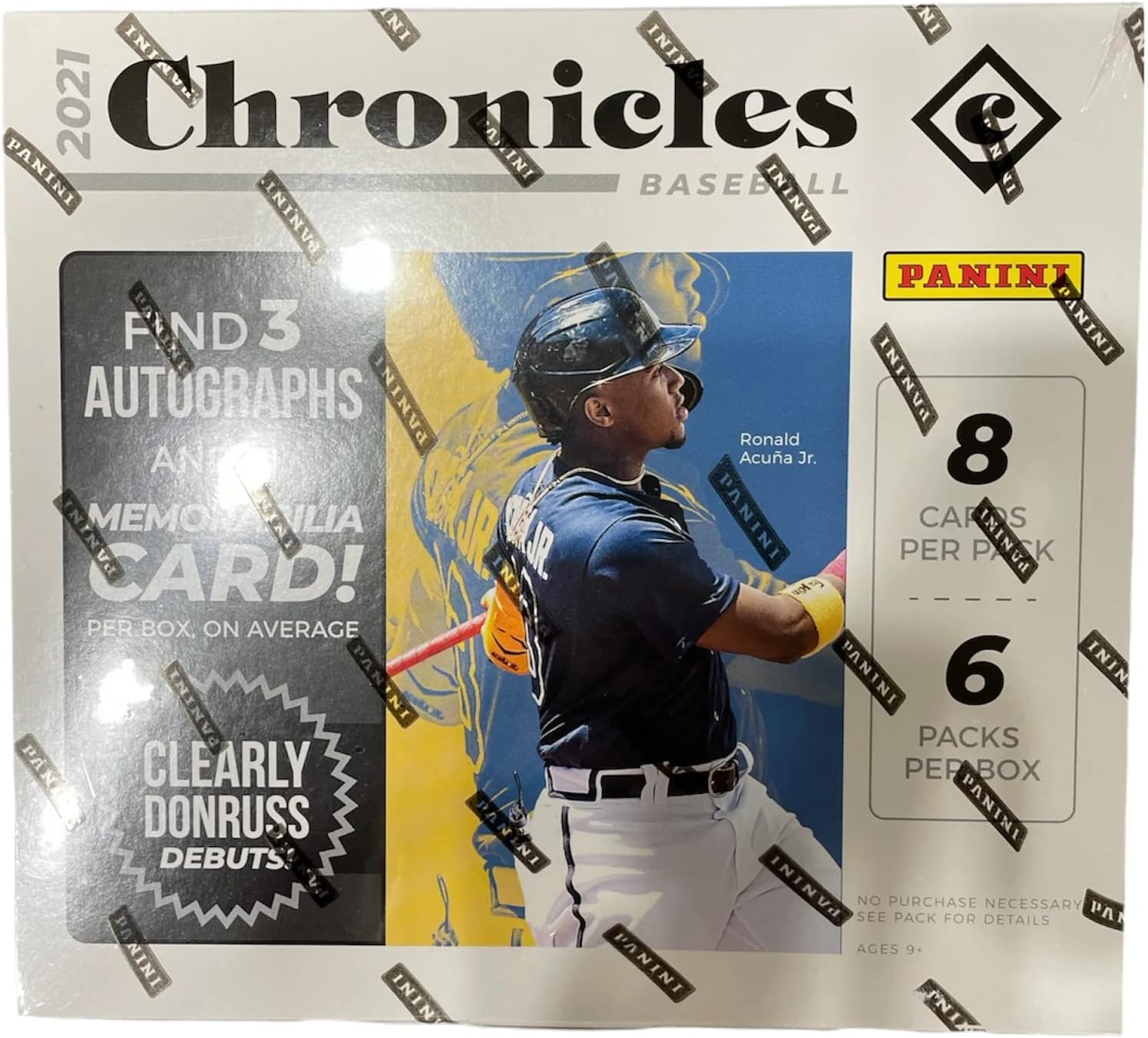 2021 Panini Chronicles Baseball Hobby Box