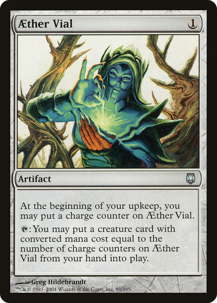 Aether Vial (DST-091) - Darksteel
