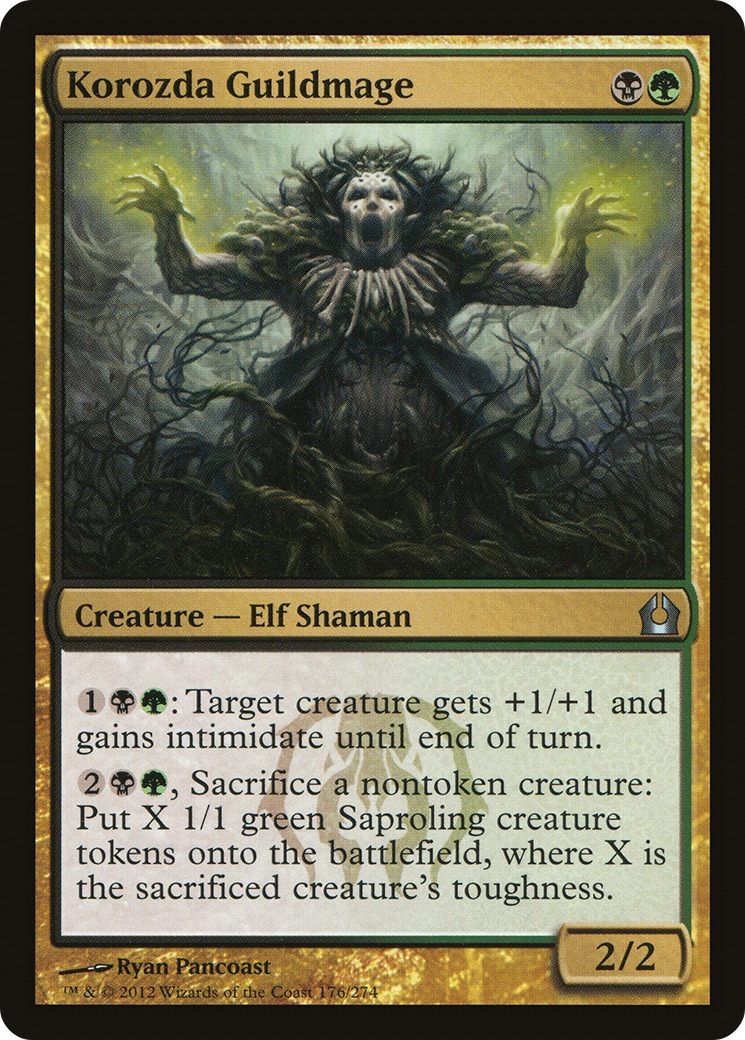Korozda Guildmage (RTR-176) - Return to Ravnica Foil