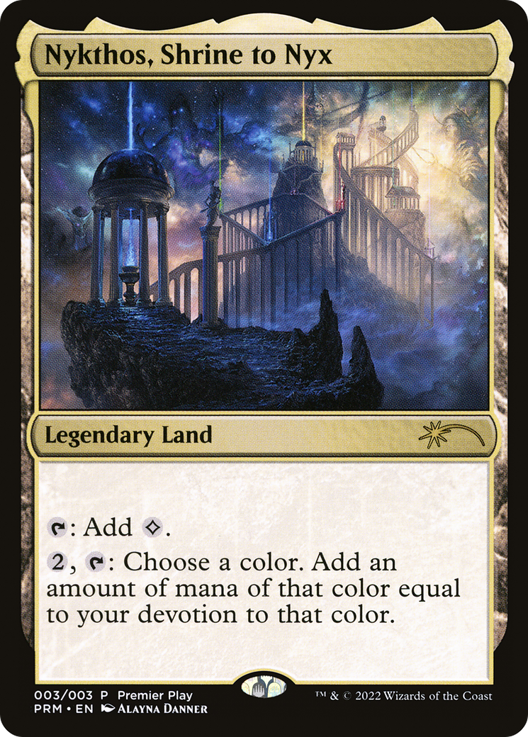 Nykthos, Shrine to Nyx (PTP-003) - Pro Tour Promos Foil