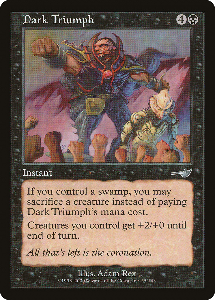 Dark Triumph (NMS-055) - Nemesis Foil