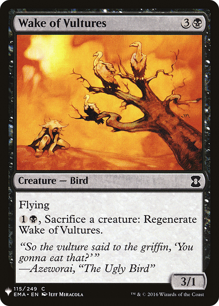 Wake of Vultures (LIST-EMA-115) - The List