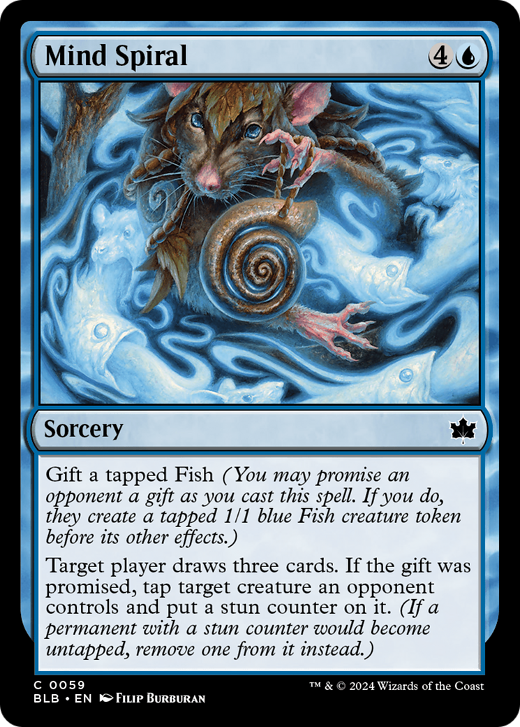 Mind Spiral (BLB-059) - Bloomburrow