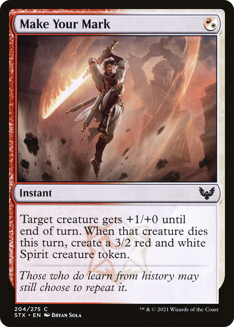 Make Your Mark (STX-204) - Strixhaven: School of Mages