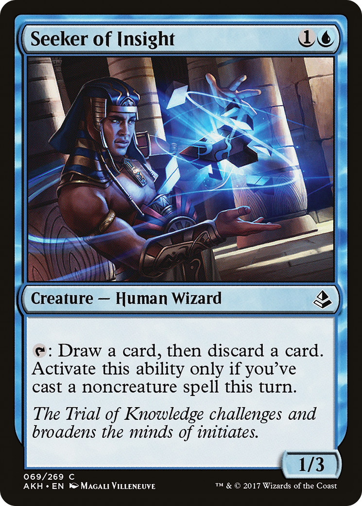 Seeker of Insight (AKH-069) - Amonkhet