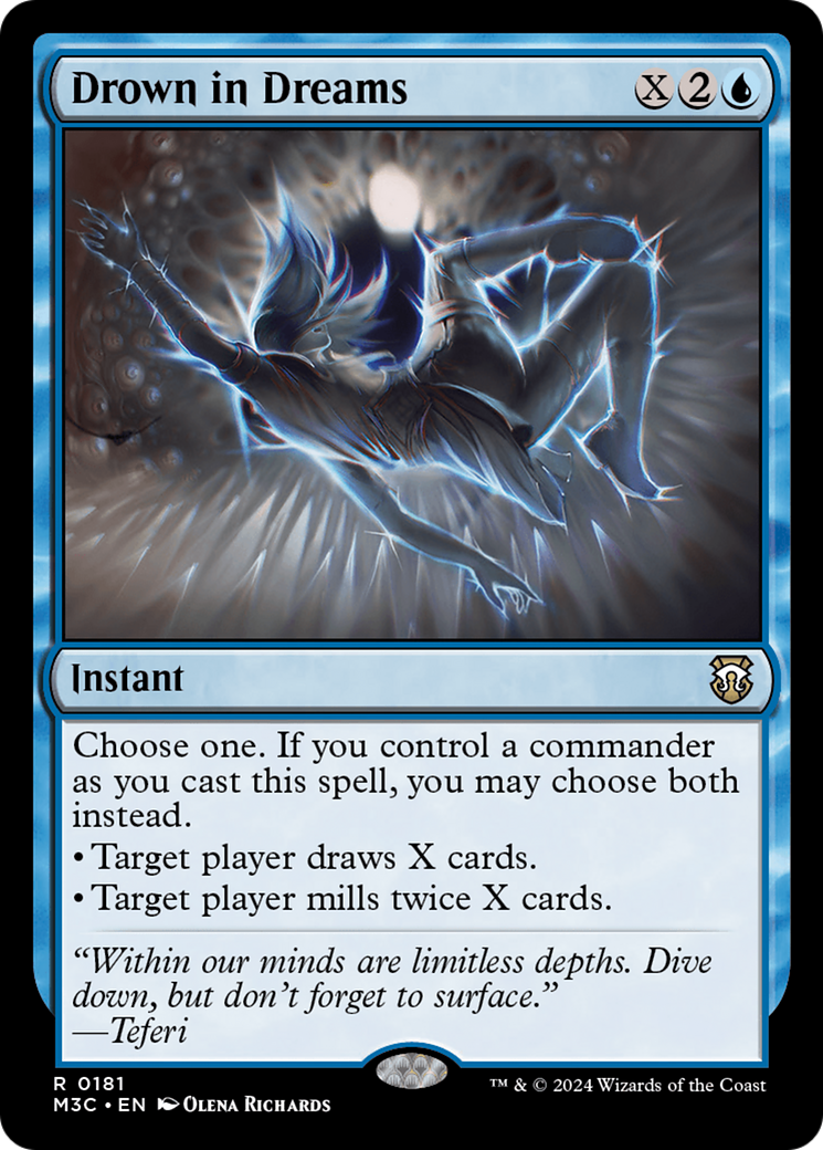 Drown in Dreams (M3C-181) - Modern Horizons 3 Commander Foil