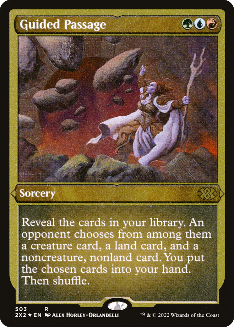 Guided Passage (2X2-503) - Double Masters 2022 Foil