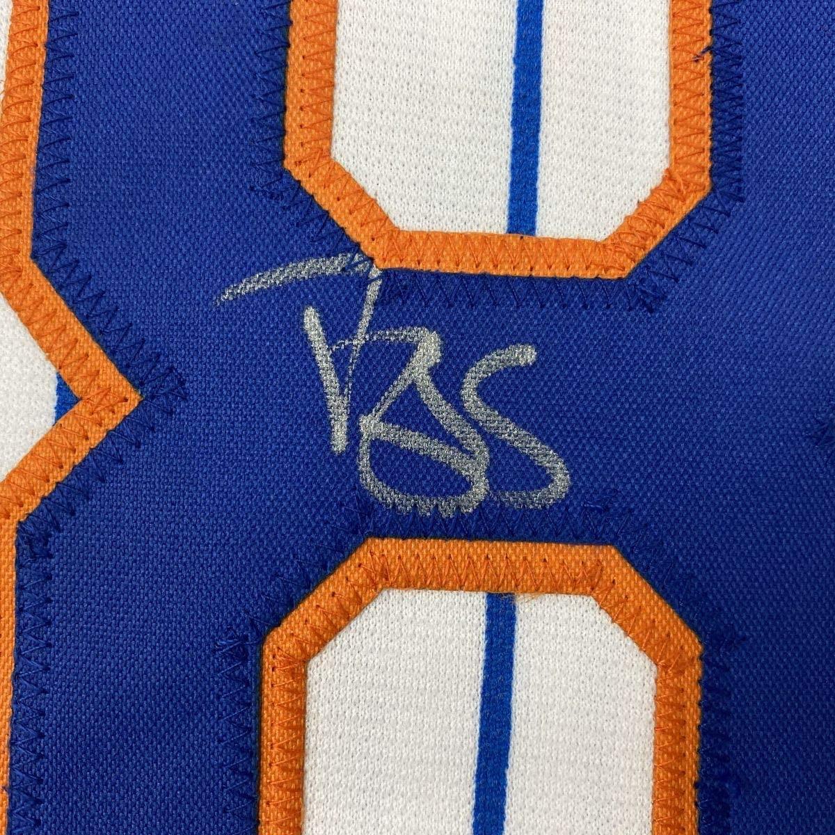 Autographed/Signed Darryl Strawberry New York Pinstripe Baseball Jersey PSA/DNA COA