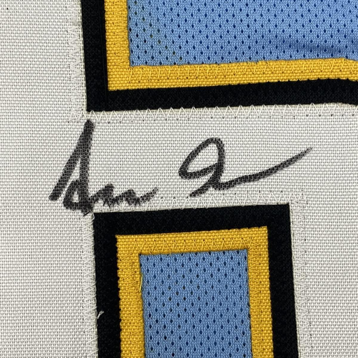 Autographed/Signed Asante Samuel Jr. Los Angeles LA Powder Blue Football Jersey JSA COA