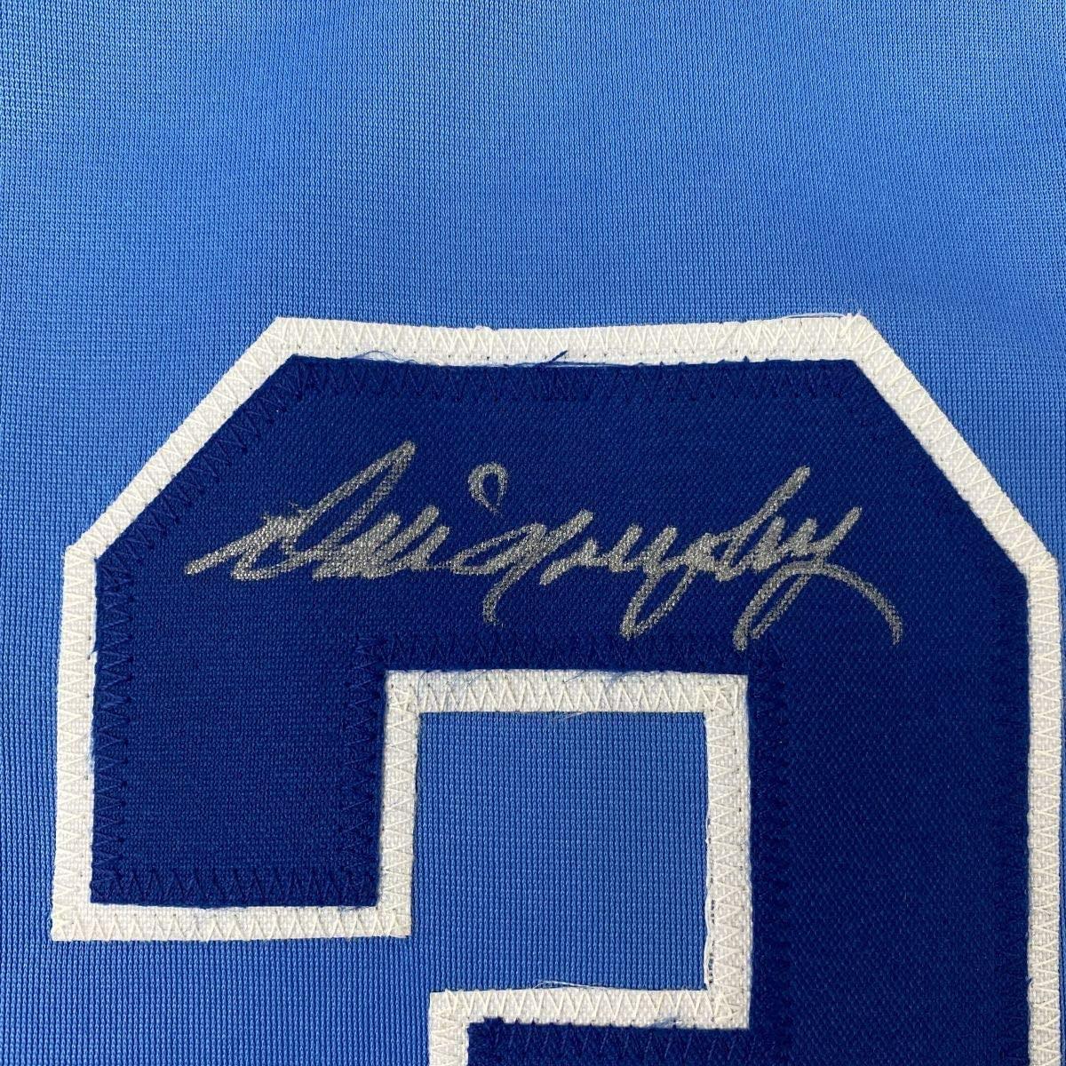 Autographed/Signed Dale Murphy Atlanta Light Blue Baseball Jersey PSA/DNA COA