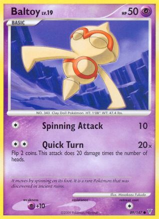 Baltoy 089/147 - Supreme Victors Reverse Holofoil