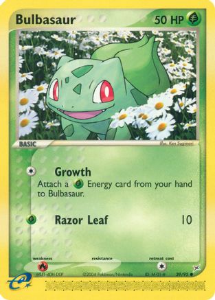 Bulbasaur 039/95 - Team Magma vs Team Aqua