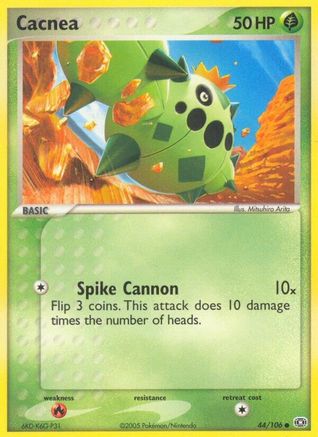 Cacnea 044/106 - Emerald Reverse Holofoil