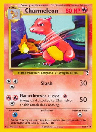Charmeleon 037/110 - Legendary Collection Reverse Holofoil