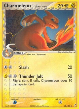 Charmeleon (Delta Species) 030/100 - Crystal Guardians
