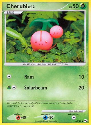 Cherubi 060/99 - Arceus Reverse Holofoil