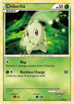 Chikorita 053/95 - Call of Legends Reverse Holofoil