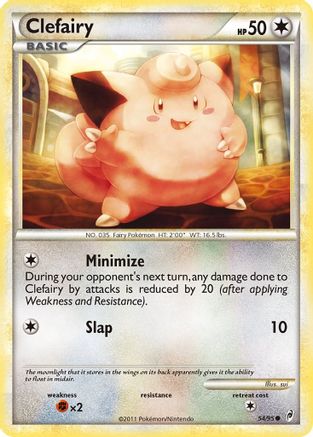 Clefairy 054/95 - Call of Legends Reverse Holofoil
