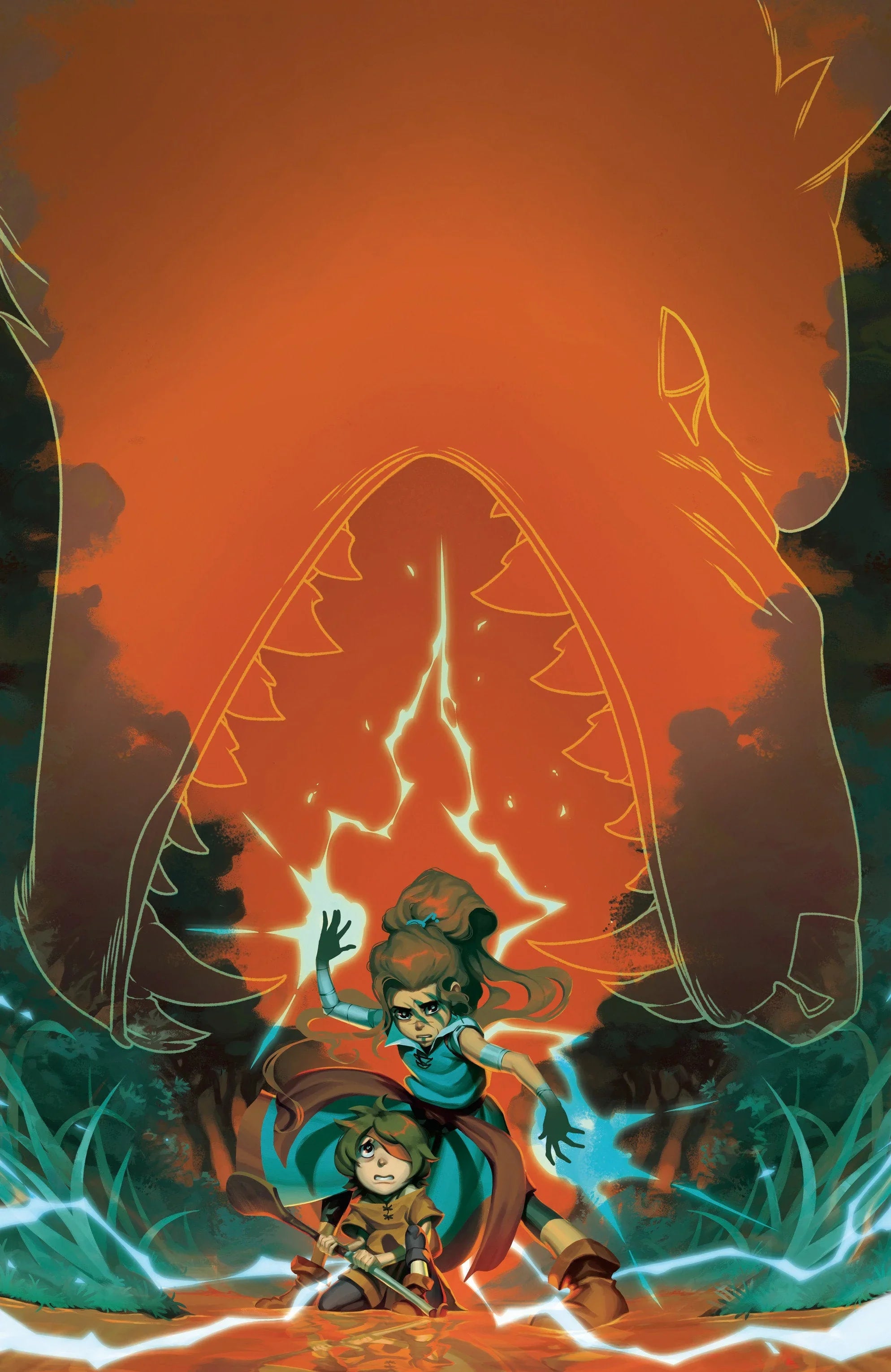 The Last Witch: Blood & Betrayal #1 D Unlockable Variant (Full Art, Glass)