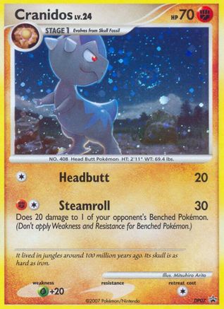 Cranidos DP07/56 - Diamond and Pearl Promos Holofoil