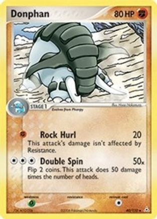 Donphan 040/110 - Holon Phantoms Reverse Holofoil