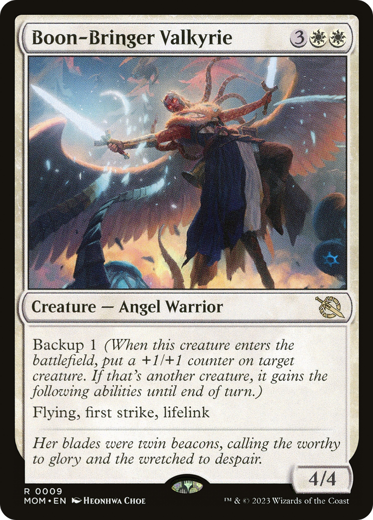 Boon-Bringer Valkyrie (MOM-009) - March of the Machine