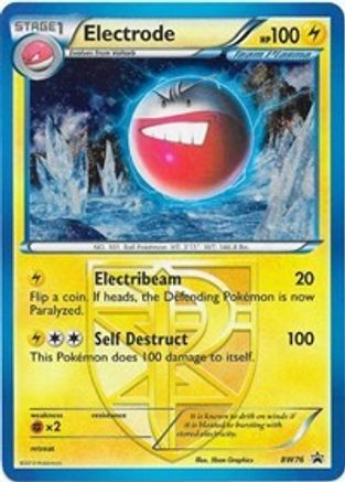 Electrode (Team Plasma) BW76/101 - Black and White Promos Holofoil