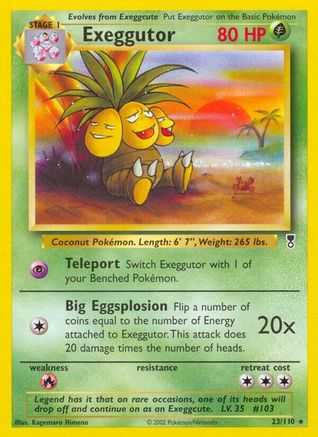 Exeggutor 023/110 - Legendary Collection Reverse Holofoil