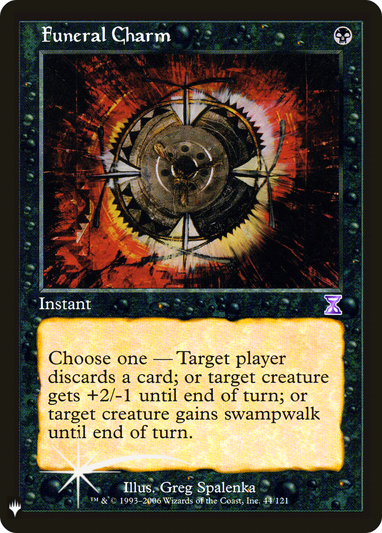 Funeral Charm (LIST-TSB-44) - The List Foil