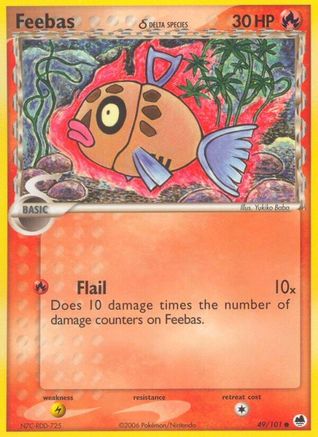 Feebas (Delta Species) 049/101 - Dragon Frontiers