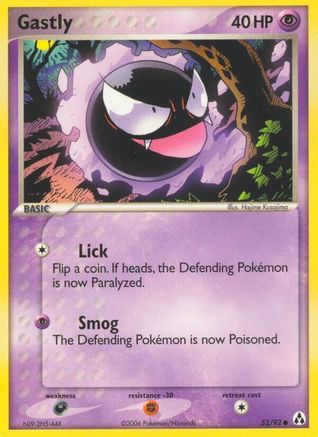 Gastly 052/92 - Legend Maker
