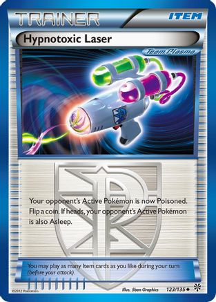 Hypnotoxic Laser (Team Plasma) 123/135 - Plasma Storm Reverse Holofoil