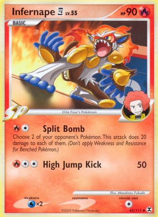 Infernape E4 043/111 - Rising Rivals