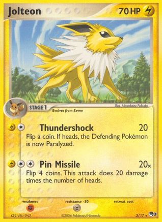 Jolteon 003/017 - POP Series 3 Holofoil