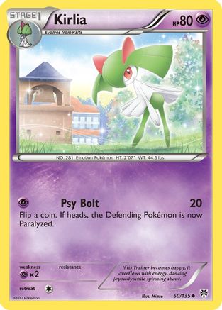 Kirlia 060/135 - Plasma Storm Reverse Holofoil