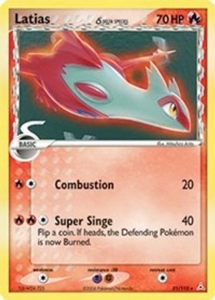 Latias (Delta Species) 021/110 - Holon Phantoms Reverse Holofoil