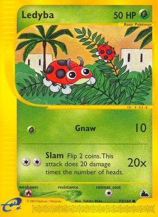 Ledyba 073/144 - Skyridge Reverse Holofoil