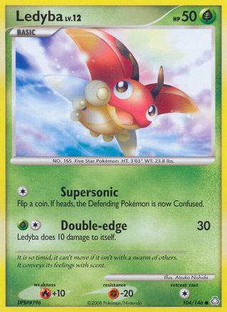 Ledyba 104/146 - Legends Awakened Reverse Holofoil