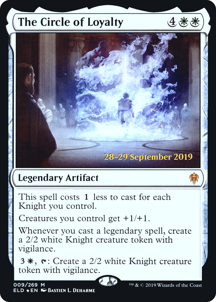 The Circle of Loyalty (PRE-09S) - Throne of Eldraine Promos Foil