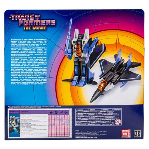 Transformers The Movie Retro G1 Skywarp - CLEARANCE