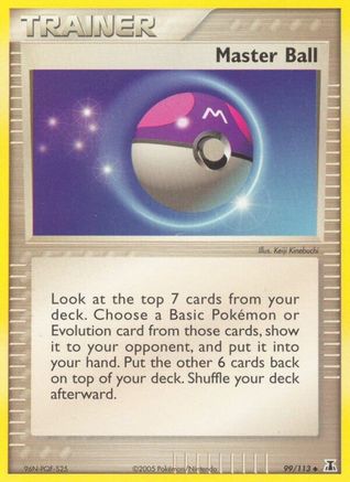 Master Ball 099/113 - Delta Species